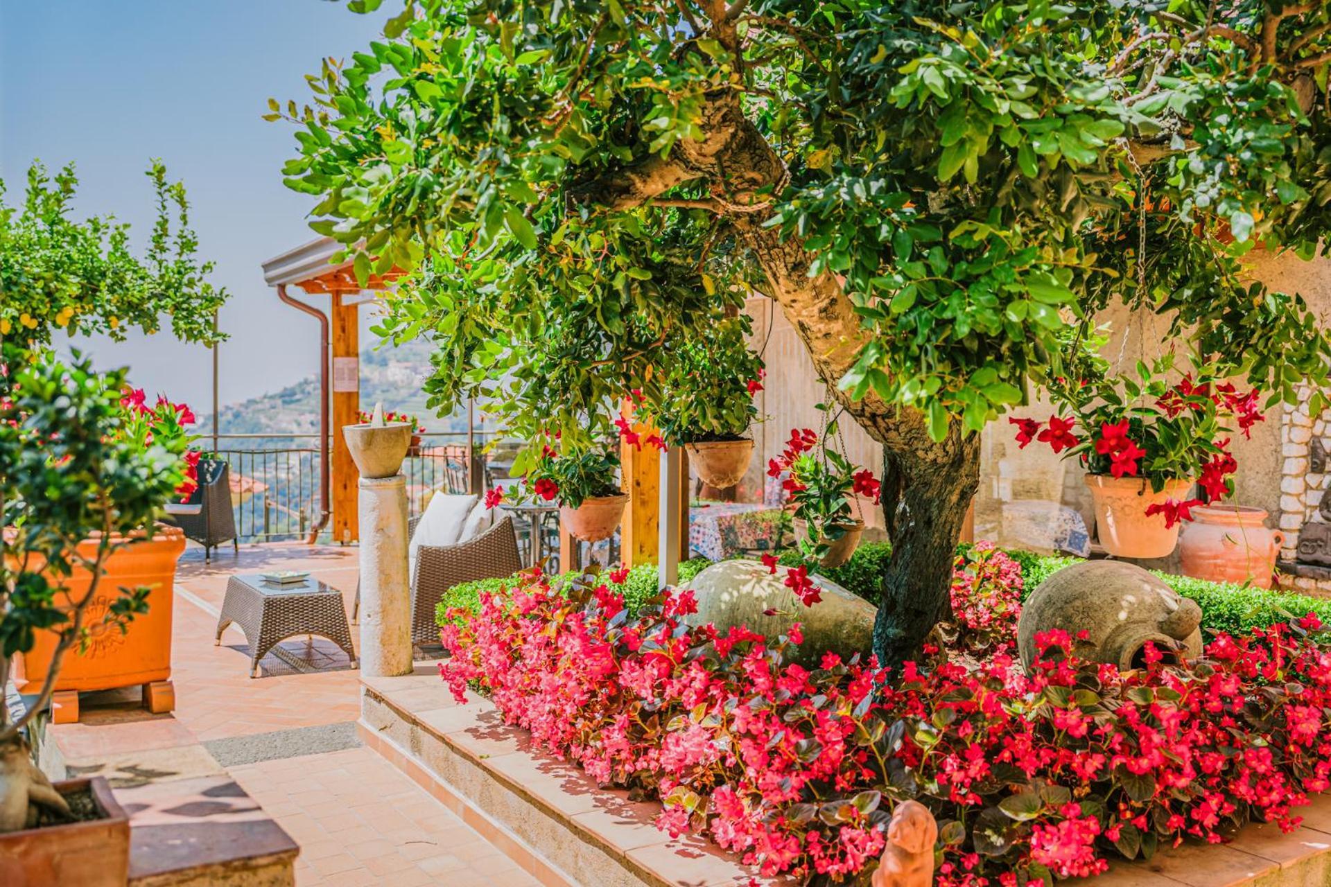 B&B Il Cortile Ravello Exterior foto